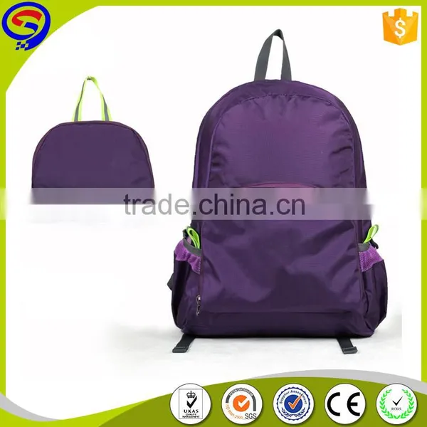 Hot Selling! Cheap Price! Free Sample! Waterproof Foldable Nylon Backpack photo-5