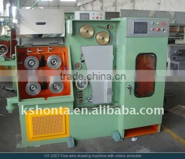 HT-22DT Fine Wire Drawing Machine With Annealer Wire and Cable Equipment photo-3