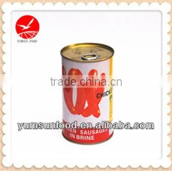 454g Chichen Sausage in Brine Canned