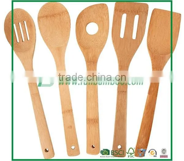 Bamboo Wooden Houseware Kitchenware, Utensils Set photo-2