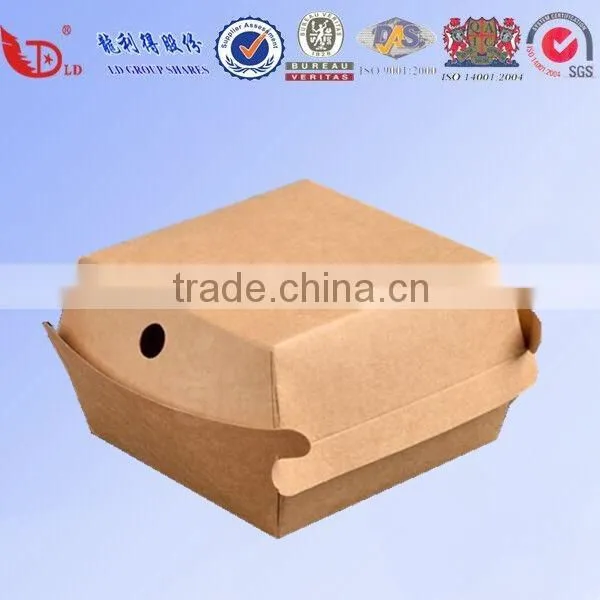 Eco-friendly Fride Chicken Packaging Box ,food Paper Box ,hamburger Box photo-6