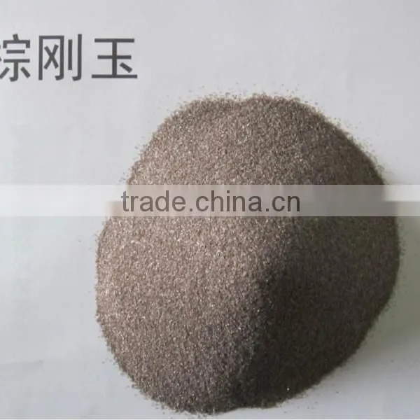 Metal Sandblasting 90% Al2o3 F16 Brown Aluminium Oxide photo-2