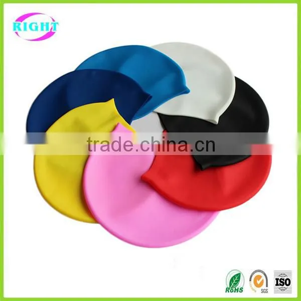 Long Hair Silicone Swimming Cap/swimming Head Cap photo-2