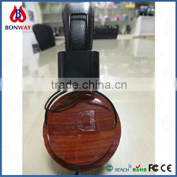 Newest Design Ergonomic Structure Wood Headphones for Girls photo-6