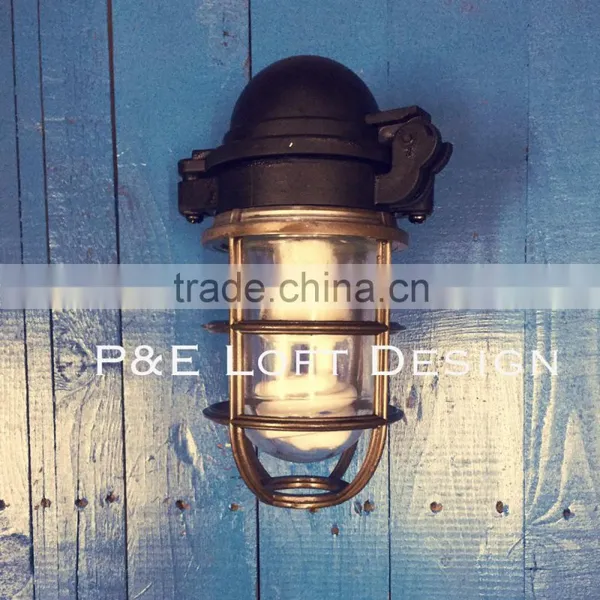 <HOT> LOFT STYLE Space Design 12V/24V/110V IP56 Waterproof Steel Vintage Working Light photo-3