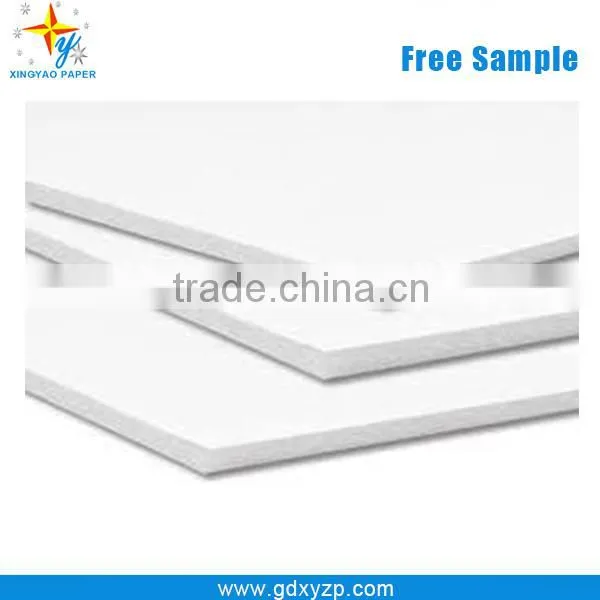 Clay Coated Paper Board High Quality Pringting Paper Ningbo Fold Paper Board photo-6