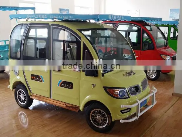 Top Sell Solar Electric Car& Motorcycle,electric Scooter&bike With Solar Panel(60V 1200W) photo-4