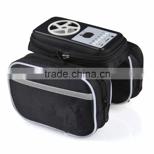 Portable Musical Stereo Bike Speaker Bag photo-3
