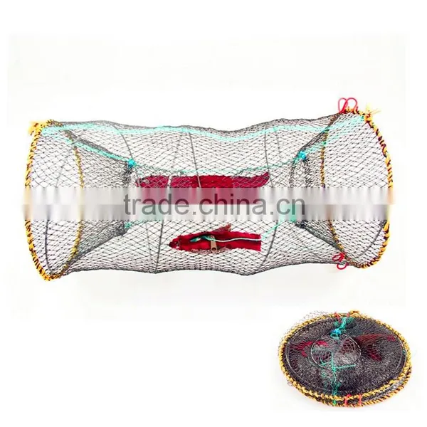 Deluxe Folding Fish Shrimp Trap Cylinder
