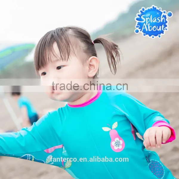 High Quality Nappies Vendor Cute 2.5mm Multicolor Nylon Elastane uv Taiwan 0-6M Swimwear photo-4