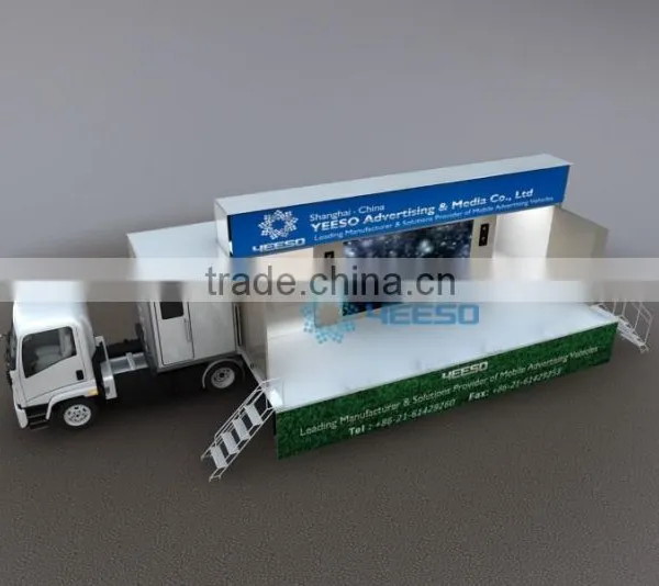 Shanghai YEESO Road Show and Entertainment Mobile LED Display Container YES-C40 photo-4