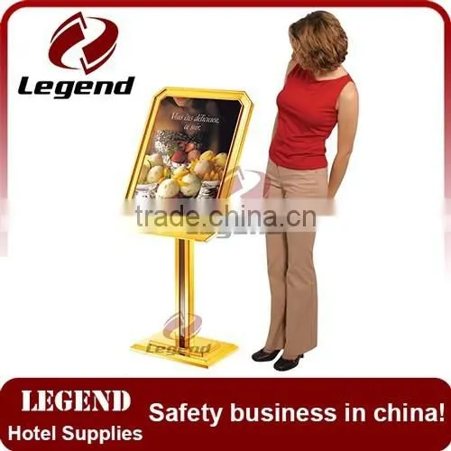 Various Styles Grandeur Freestanding Hotel Metal Banner Stand photo-2