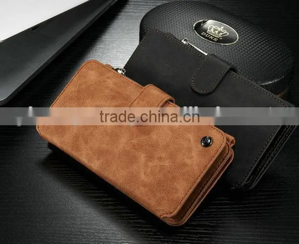 Leather Wallet Phone Cover Combo For Iphone 6/6s photo-2