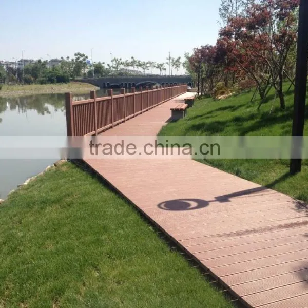 High Cost-effctive Recycle WPC Soild Decking Board photo-3