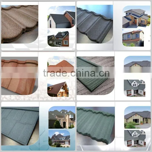 Thermal Insulation Stone Coated Aluminium Roof Tile for Nigeria,Kenya,Zambia, Rwanda photo-3