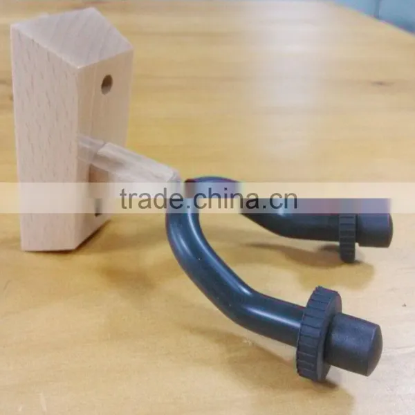 Hot Seller Popular Guitar Hanger,Punk Music Wall Wooden Guitar Hanger photo-2
