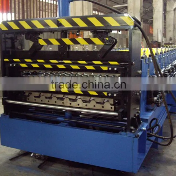 Double tile machine