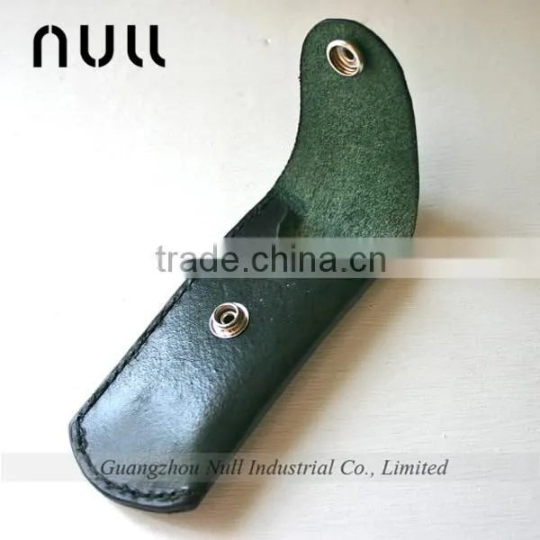 Small and Cute Vintage Genuine Leather Knife Cover Bag photo-4
