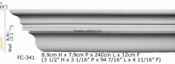 High Quality Good Price Beautiful Polyurethane Cornice Moulding photo-5