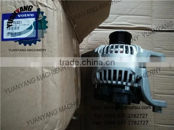 High Quality EC210B EC290B Volvo Alternator 11170321