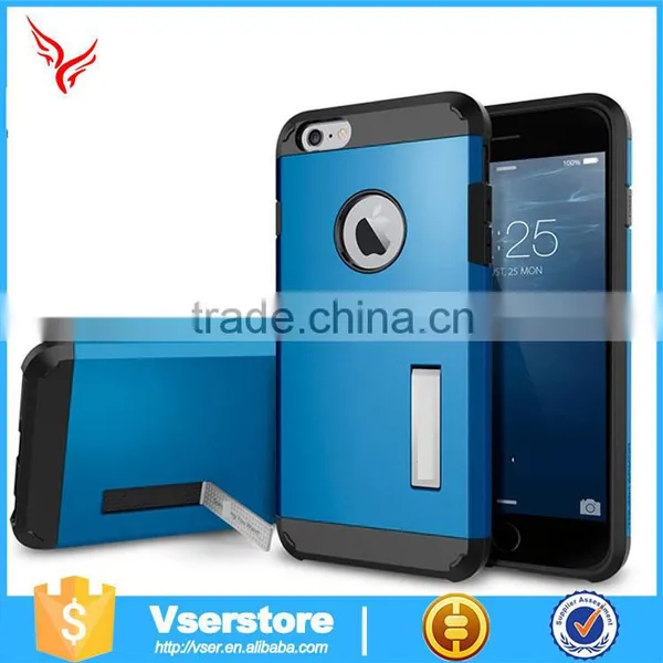 2016 New Products for Iphone 6 6s 2 in 1 Armor Tpu+pc Back Cover Phone Case photo-2
