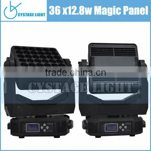 36X12W RGBW 4 IN 1 LED Wash Moving Head Matrix Light photo-4