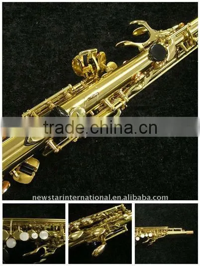 woodwind instrument straight soprano saxophone HSL-3001