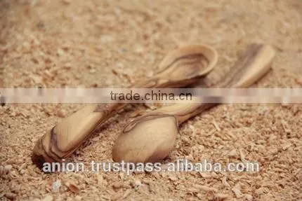 Olive Wood Carved Spoon photo-4