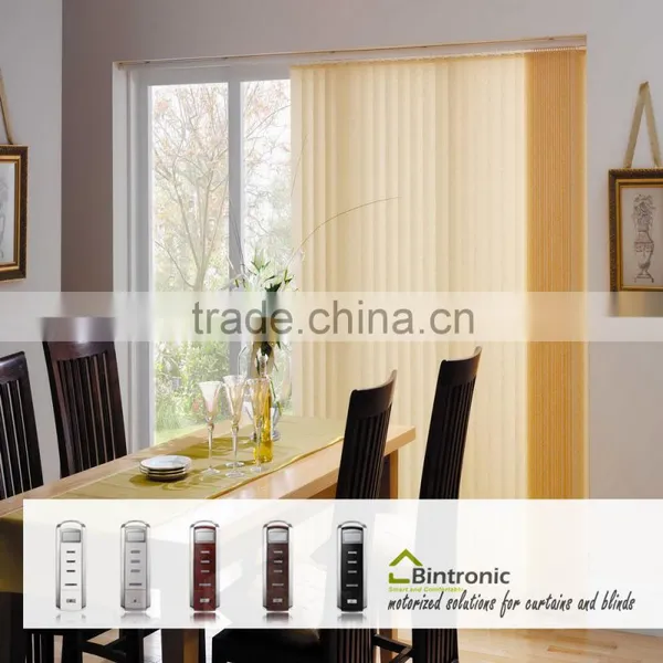 Bintronic Taiwan Manufacturer of Blinds Curtain Electric Vertical Blinds Motorized Vertical Blinds Factory photo-2