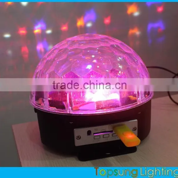 Magic Rgb Discoteca Support Mp3 Sd/tf Card