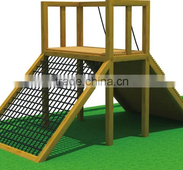 KAIQI GROUP High Quality Wooden Climbing Playground Equipment for Sale With CE,TUV Certification photo-2