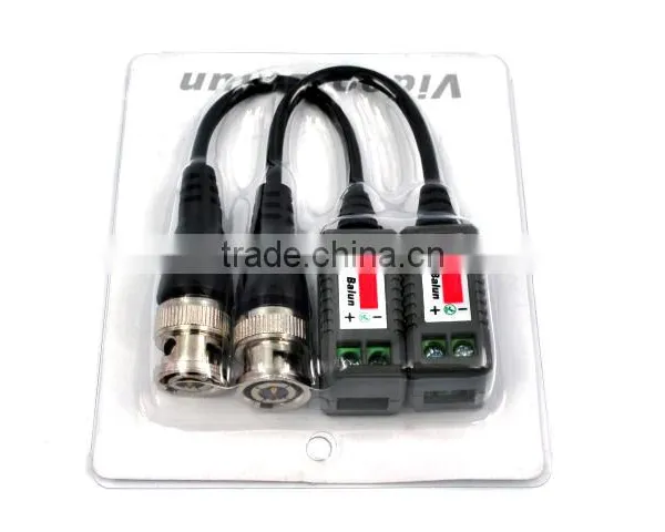 Hot Selling High Quality Long-distance Black Color Passive CCTV Video Balun Anti-jamming Video Balun With Rj45 YJS-202P photo-2