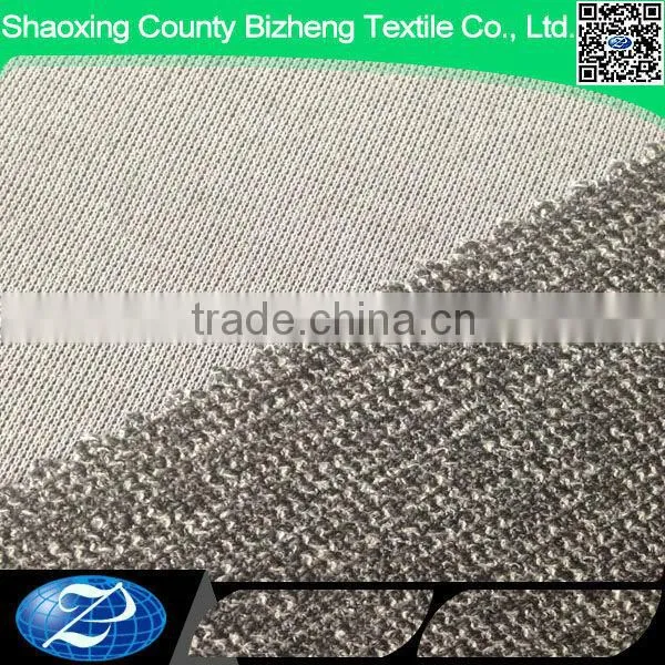 Single Jacquard 1x1 Rib Cotton Knit Fabric for T-shirts