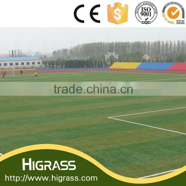 China Manufacturer Environmental Friendly Artificial Soccer Grass Turf, Synthetic Football Grass photo-6