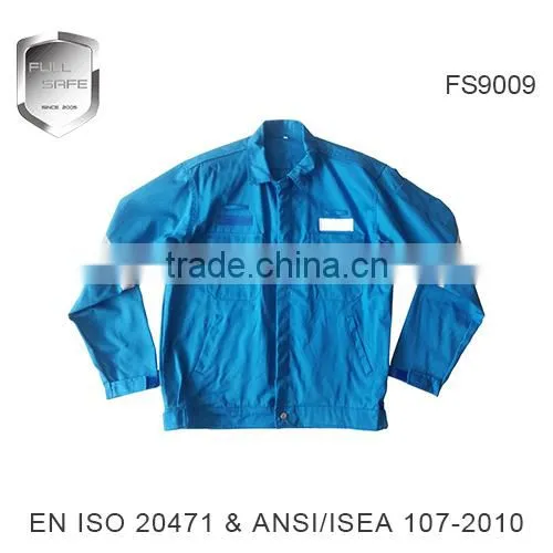 Road Safety Polyester Fabric Long Sleeve hi Vis Workwear