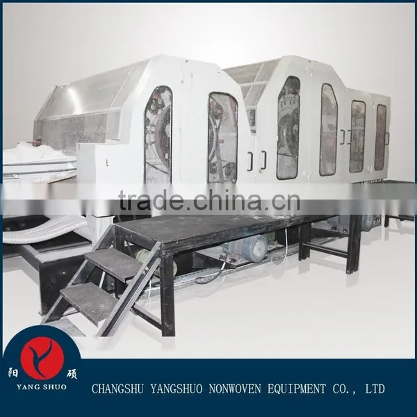 Long Life Double-cylinder Double-doffer Carding Device