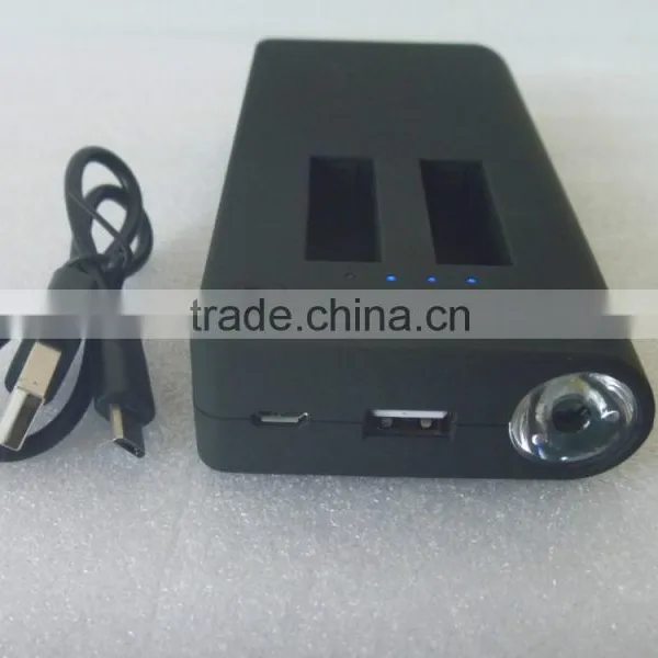 Powr Bank for Gopro Hero 4 Battery / AHDBT-401 Battery Dual USB Charger photo-2