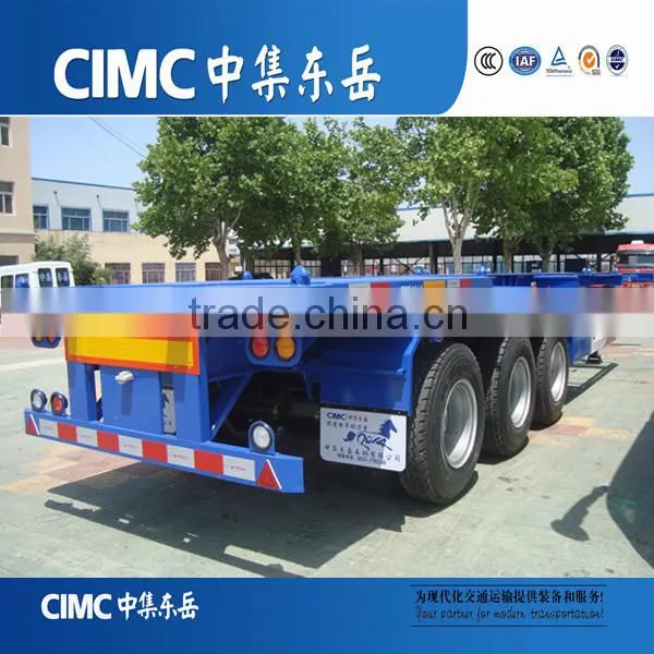 CIMC Competitive Price 40ft Container Chassis Skeleton Trailer photo-3