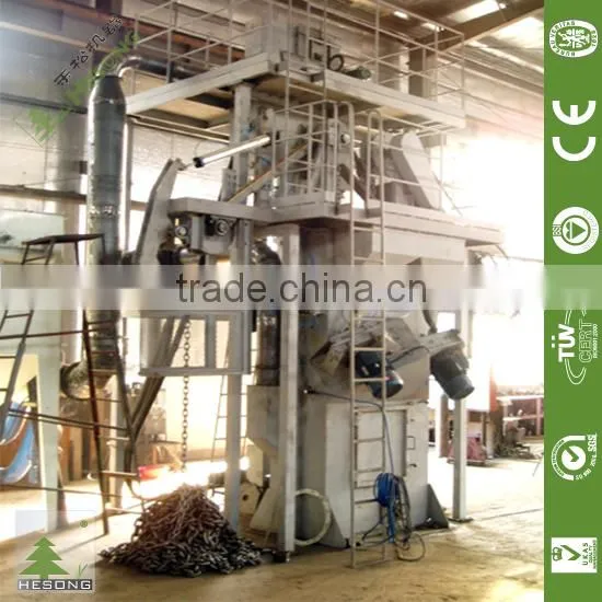 China Foundry Machinery Circular Chain Shot Blasing Cleaning Equipment For Sale photo-2