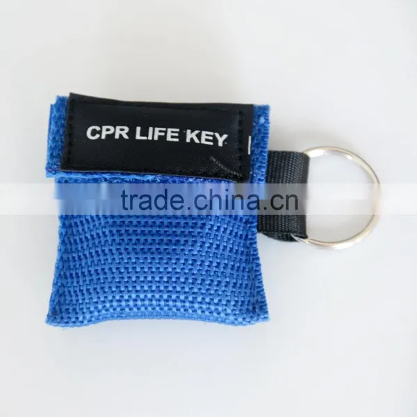 CPR Training Keyring Mask ,cpr Face Shield Disposable photo-2