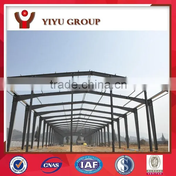 2016 Prefabricated Low Cost Steel Structure and Steel Framed Building
