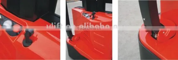 1Ton Single Column Electric Straddle Stacker With Smallest Working Space photo-3