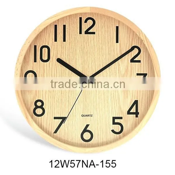 12 Inch Novelty Trendy Youngtown Quartz Wood Clock (12W57NA-152) photo-4