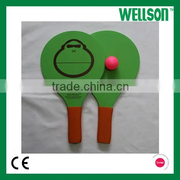 WSBR03 Wooden Beach Racket Sets photo-3