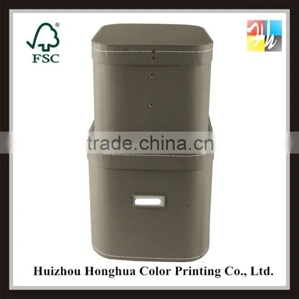 Excellent Custom Designs Square Paperboard 1500gsm Storage Box photo-2