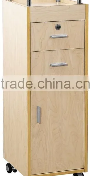 Wooden Color Wooden Trolley