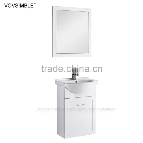 American Style Double Basins Modern Bathroom Vanity photo-3