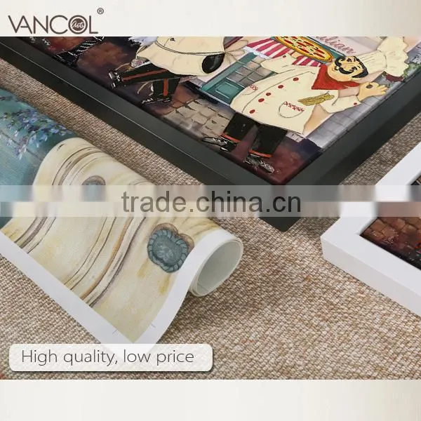 Funny Fat Cook Painting Canvas,canvas Printing for Fat Cook photo-6