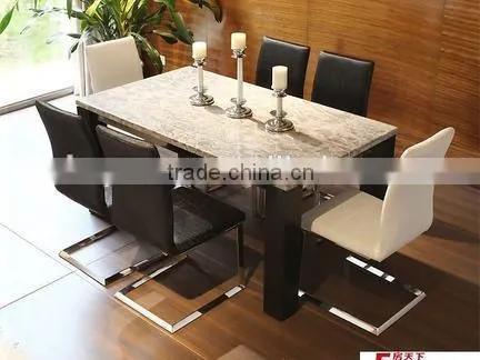 Newest 8 Seater Marble Dining Table photo-2