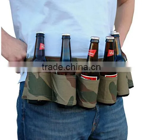 Hot Selling 6-pack Beer Belt/beer Holder Belt photo-3
